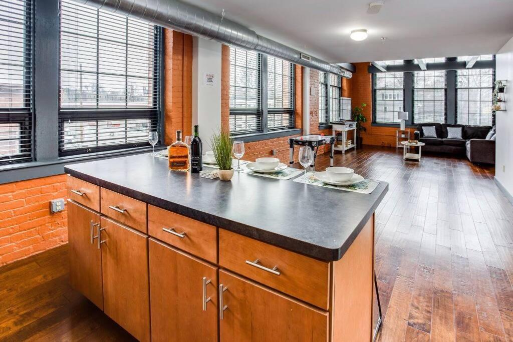 Centric Modern Loft W/ King Beds Apartment Rochester Ngoại thất bức ảnh